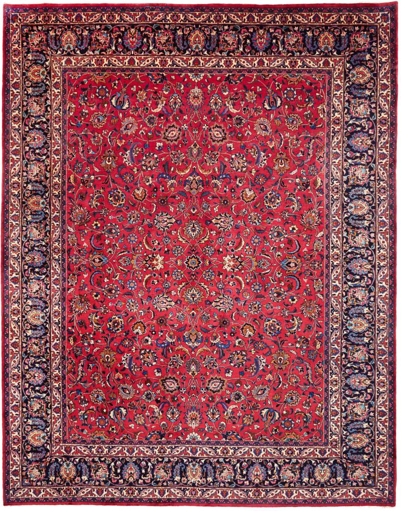 Persisk tæppe Mashhad 391x309 391x309, Persisk tæppe Knyttet i hånden