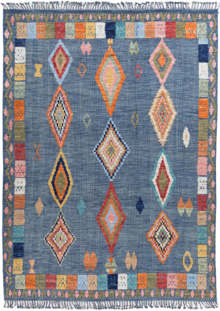 Dywan afgański Kilim Afghan Berber Design 345x251 345x251, Dywan perski Ręcznie tkane