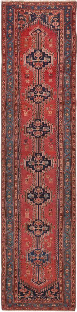 Perzisch tapijt Malayer Antiek 433x102 433x102, Perzisch tapijt Handgeknoopte