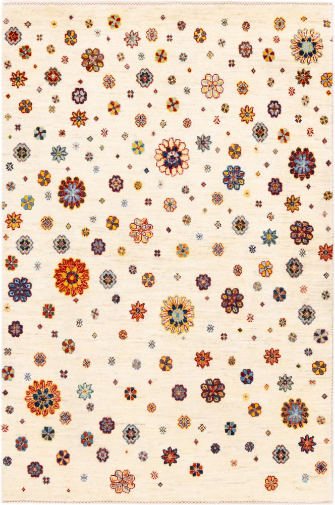 Alfombra persa Persia Gabbeh Loribaft Nowbaft 183x122 183x122, Alfombra persa Anudado a mano