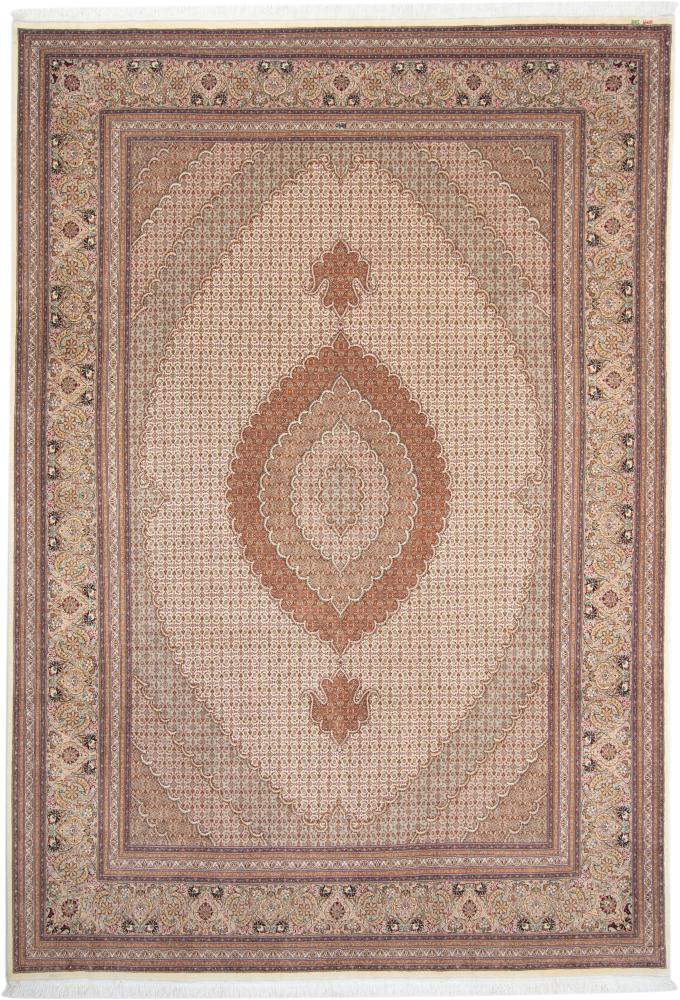 Tapete persa Tabriz 50Raj 362x248 362x248, Tapete persa Atado à mão