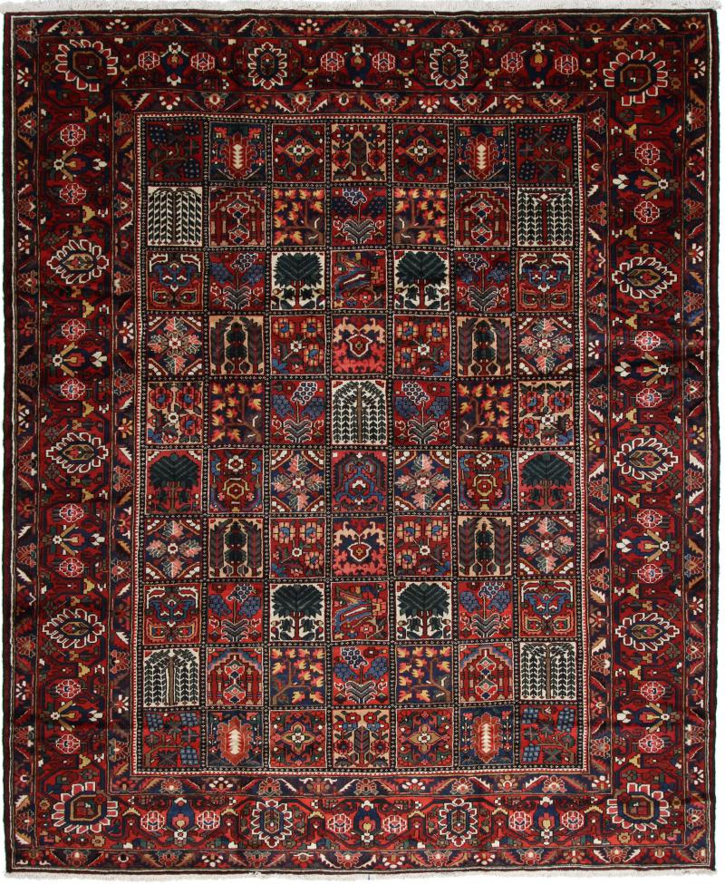 Persian Rug Bakhtiari 379x309 379x309, Persian Rug Knotted by hand
