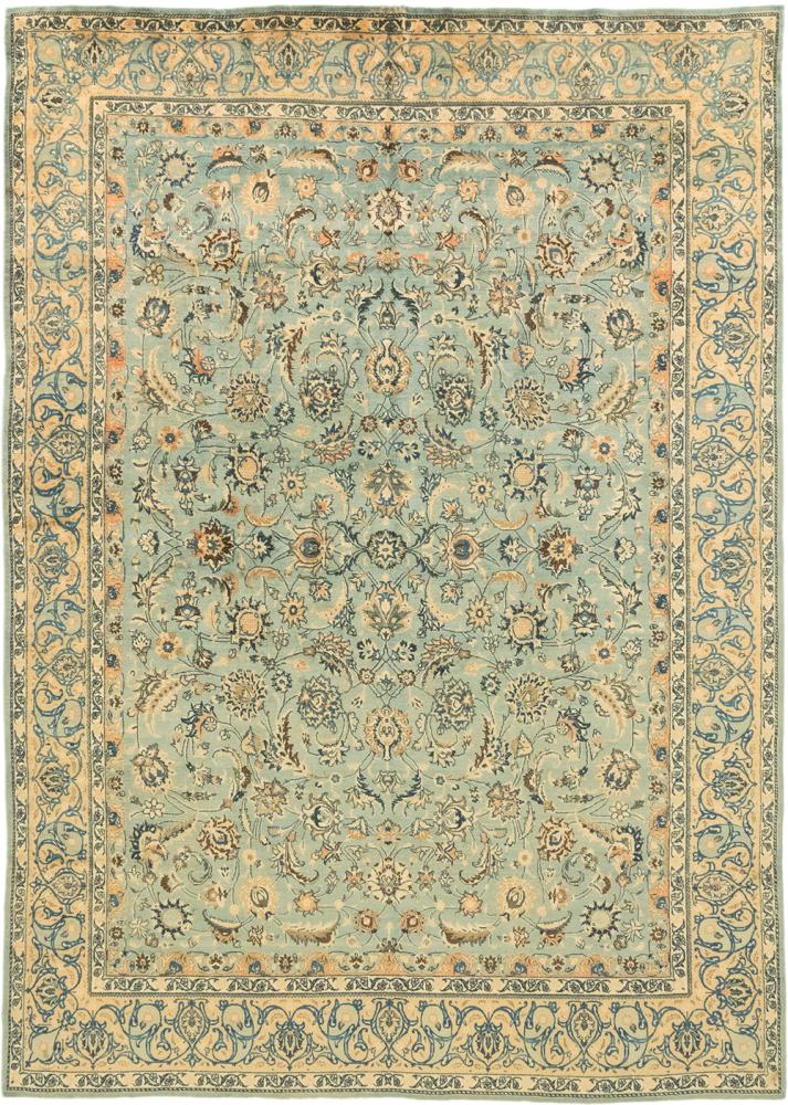 Persisk matta Mashad Gammal 416x296 416x296, Persisk matta Knuten för hand