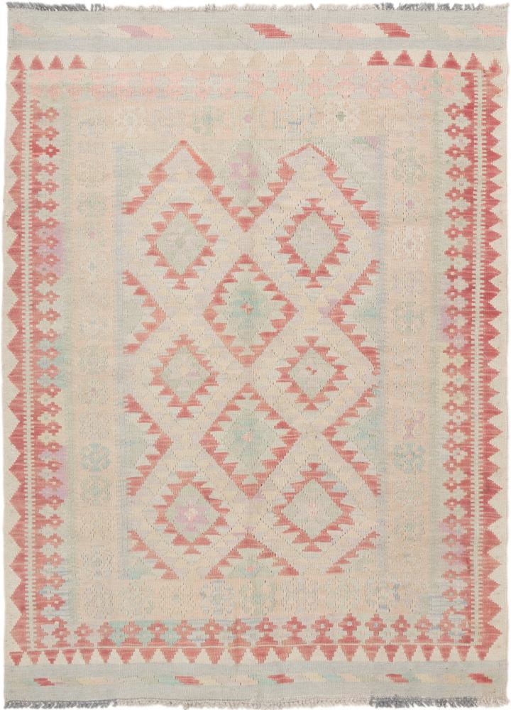 Tapete afegão Kilim Afegão 148x109 148x109, Tapete persa Tecido à mão