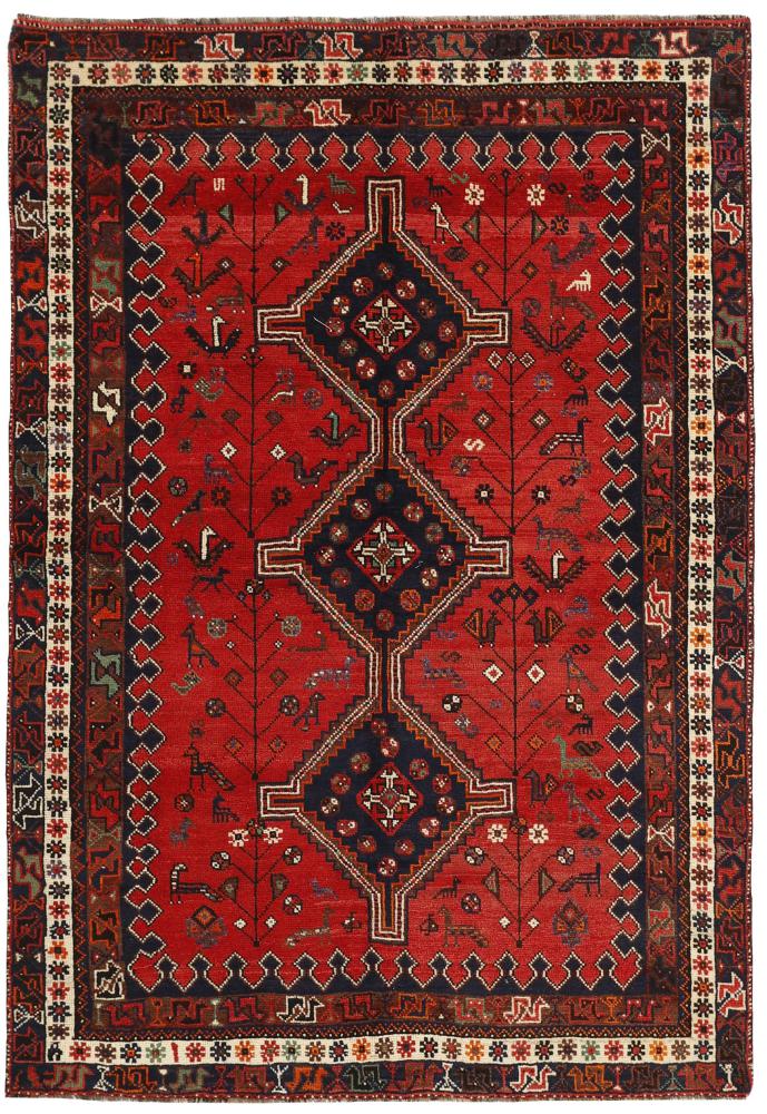 Covor persan Shiraz 235x161 235x161, Covor persan Lucrate de mână