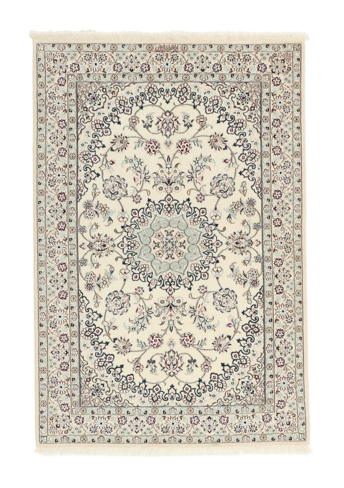 Persialainen matto Nain 6La 149x101 149x101, Persialainen matto Solmittu käsin