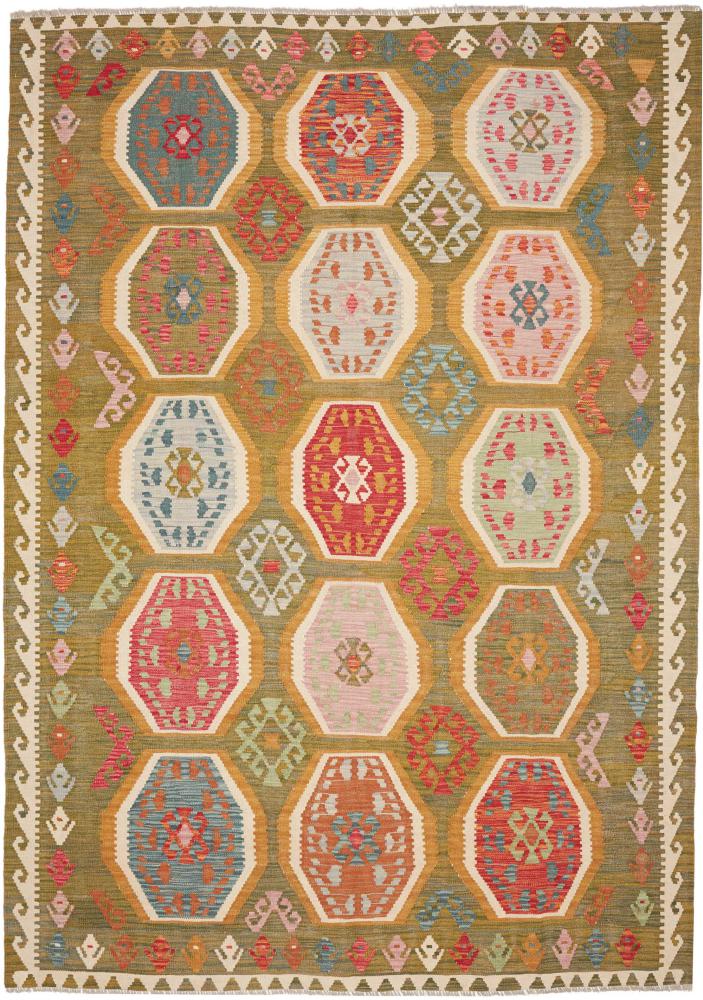 Afgán szőnyeg Kelim Afghan 289x207 289x207, Perzsa szőnyeg Kézzel szőtt