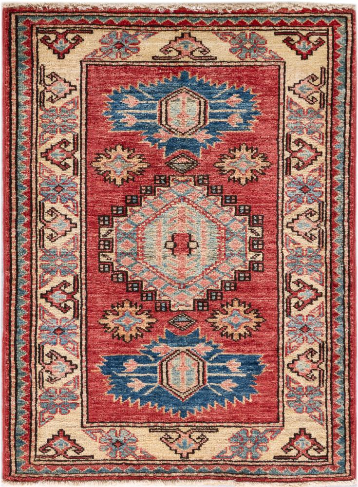 Alfombra afgana Super Kazak 89x64 89x64, Alfombra persa Anudado a mano