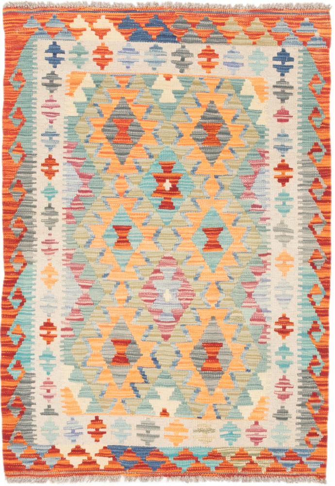 Tapete afegão Kilim Afegão 122x86 122x86, Tapete persa Tecido à mão