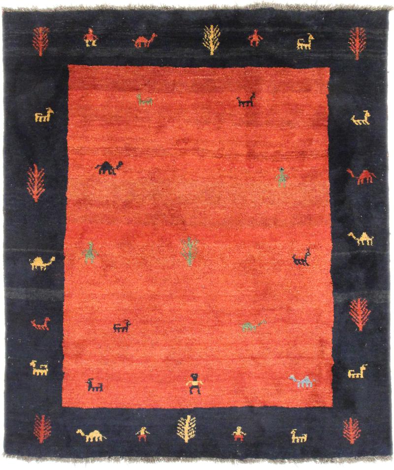 Tapete persa Persa Gabbeh Yalameh 231x194 231x194, Tapete persa Atado à mão