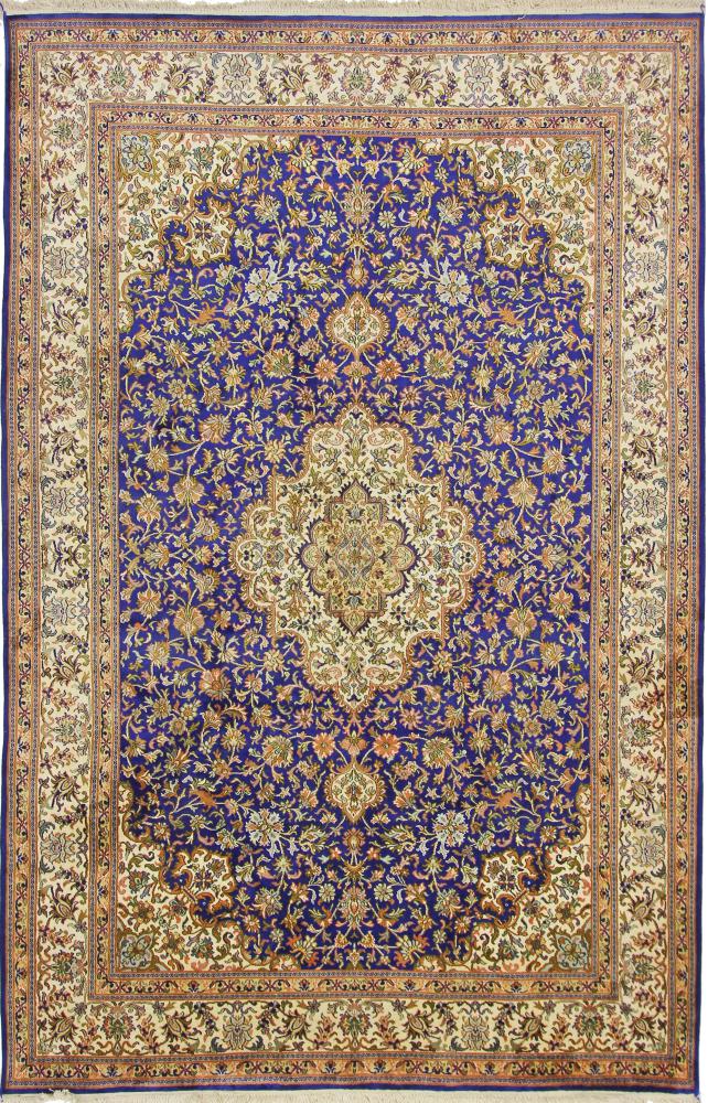 Tapete indiano Kashmir Seda 281x184 281x184, Tapete persa Atado à mão