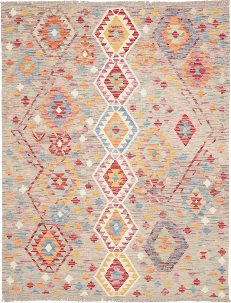 Afghaans tapijt Kilim Afghan 207x160 207x160, Perzisch tapijt Handgeweven