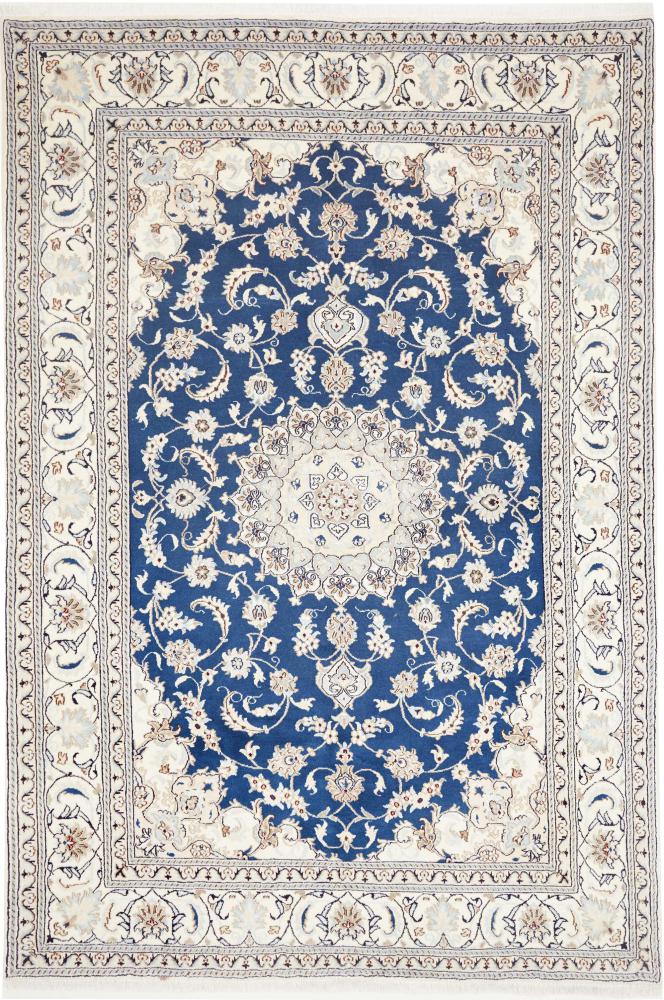 Persisk tæppe Nain 296x196 296x196, Persisk tæppe Knyttet i hånden