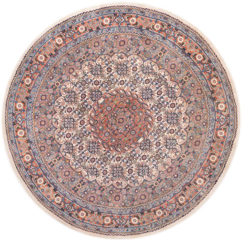 Tapis indien Indo Tabriz 201x199 201x199, Tapis persan Noué à la main
