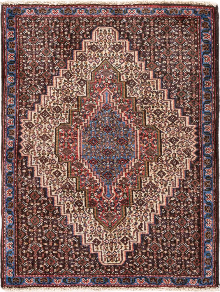 Persian Rug Senneh Old 98x74 98x74, Persian Rug Knotted by hand