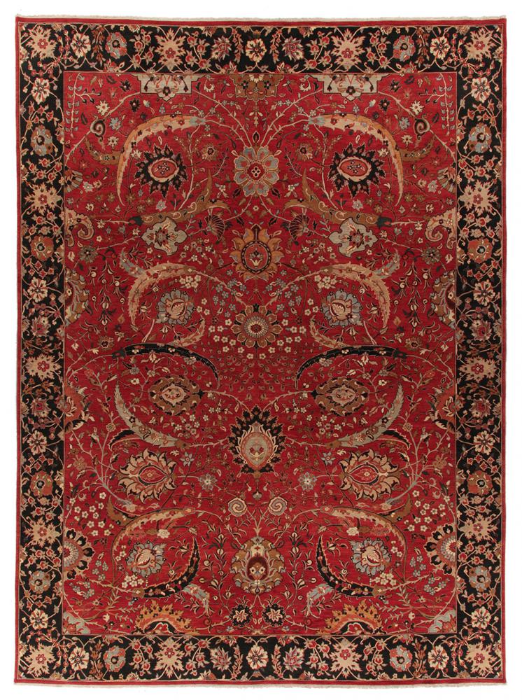 Tapete indiano Indo Tabriz Royal 279x201 279x201, Tapete persa Atado à mão