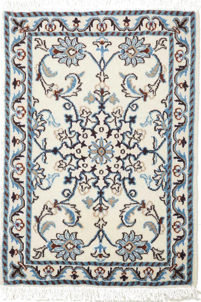 Persian Rug Nain 2'11"x1'11" 2'11"x1'11", Persian Rug Knotted by hand