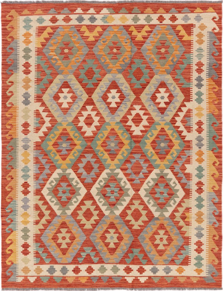 Afganistanilainen matto Kelim Afghan 200x155 200x155, Persialainen matto Käsinkudottu