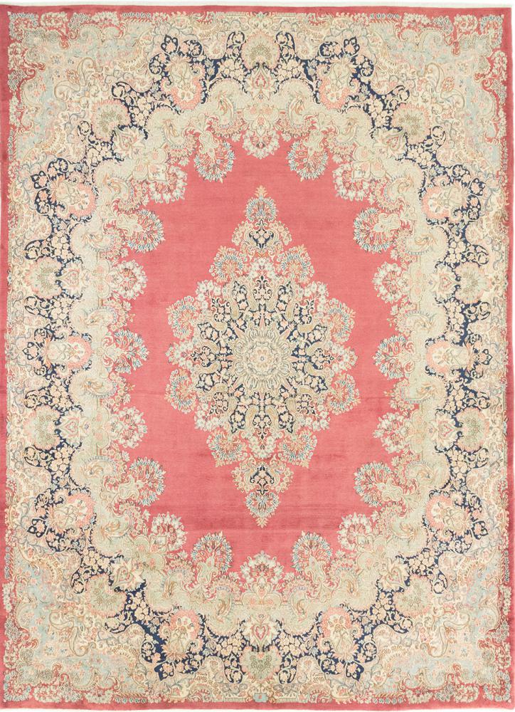 Alfombra persa Kerman Semi Antiguo 416x309 416x309, Alfombra persa Anudado a mano