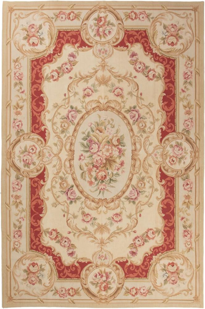 Tapis chinois Kilim Aubusson 280x183 280x183, Tapis persan Tissé à la main