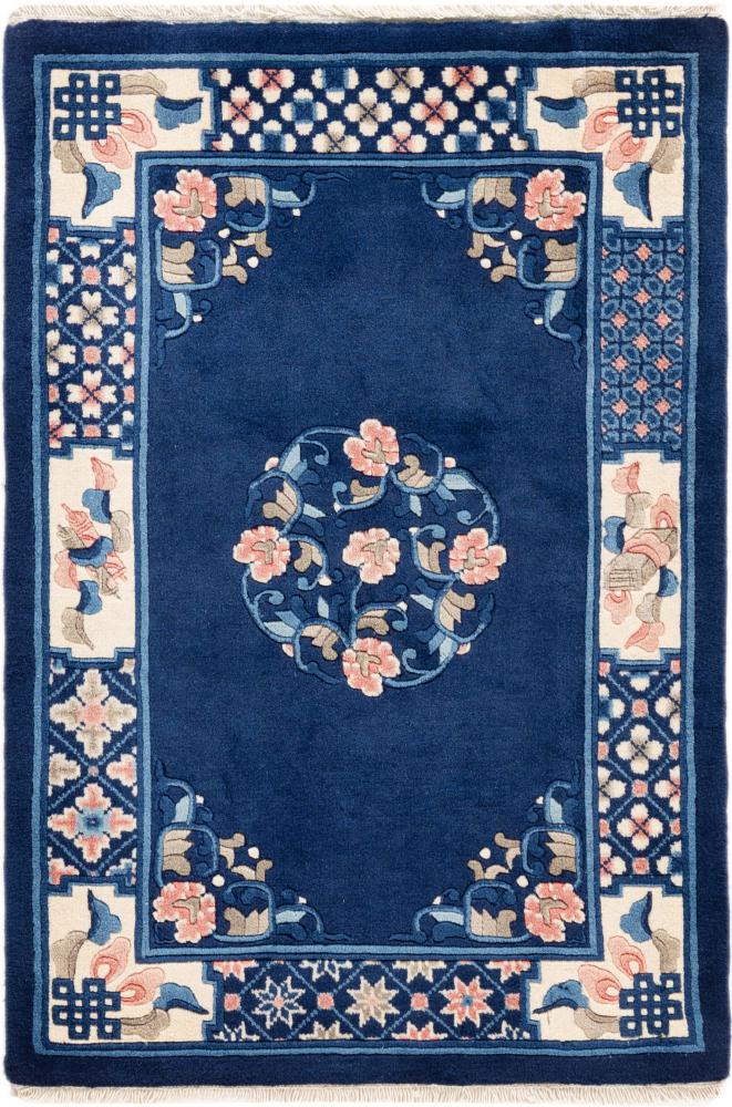 Covor chinezesc China Peking Vechi 91x61 91x61, Covor persan Lucrate de mână