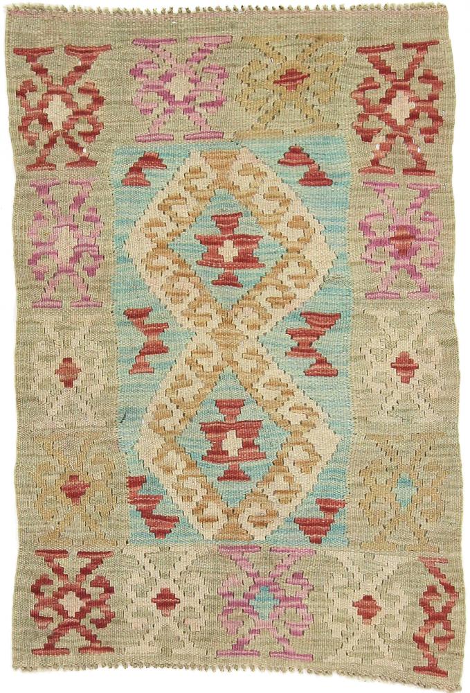 Tapete afegão Kilim Afegão 89x60 89x60, Tapete persa Tecido à mão