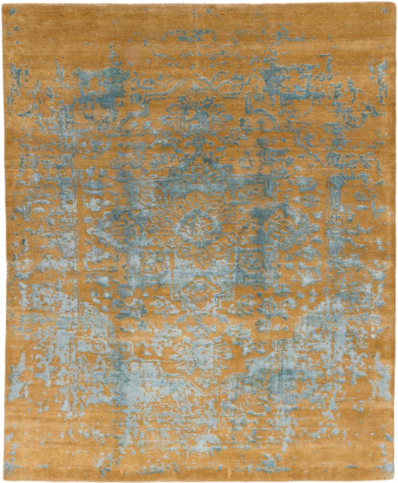 Indiai szőnyeg Sadraa 9'11"x8'2" 9'11"x8'2", Perzsa szőnyeg Kézzel csomózva
