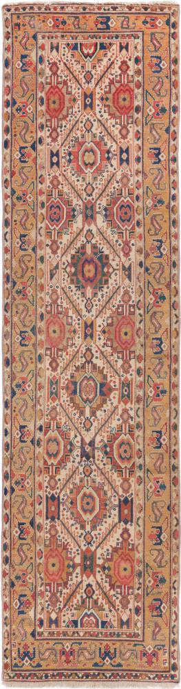 Persisk tæppe Kordi Antikke 375x97 375x97, Persisk tæppe Knyttet i hånden