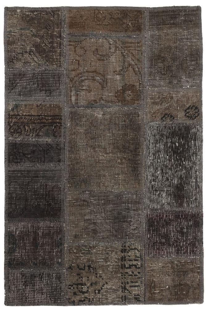 Persialainen matto Patchwork 94x61 94x61, Persialainen matto Solmittu käsin