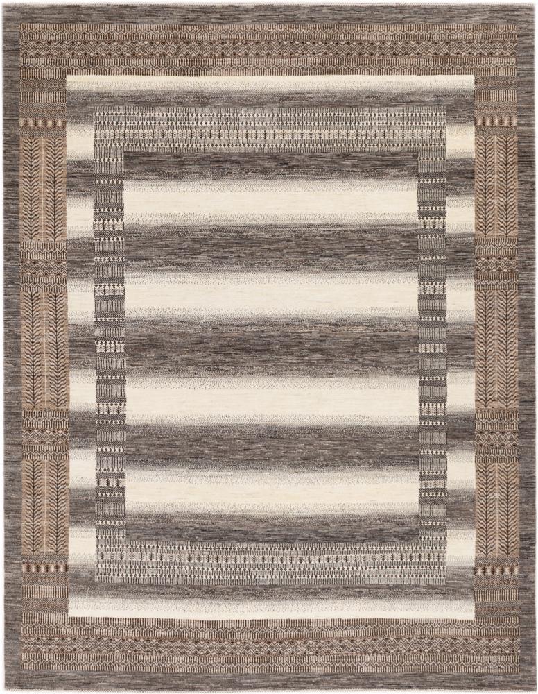 Persian Rug Persian Gabbeh Loribaft Atash 9'3"x7'4" 9'3"x7'4", Persian Rug Knotted by hand