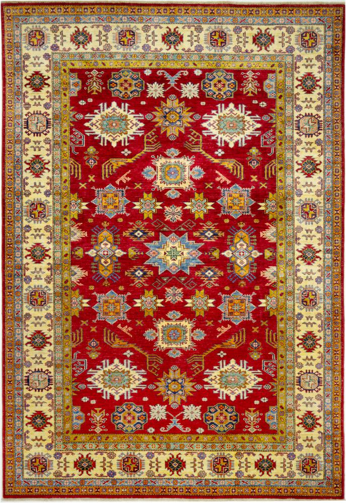 Afghaans tapijt Super Kazak 276x189 276x189, Perzisch tapijt Handgeknoopte