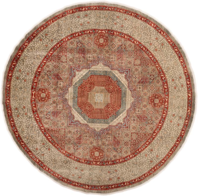 Tappeto Afgano Mamluk 307x301 307x301, Tappeto persiano Annodato a mano