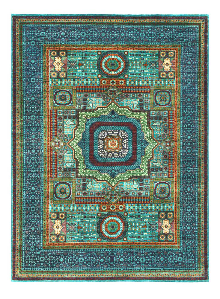 Afghaans tapijt Mamluk 237x174 237x174, Perzisch tapijt Handgeknoopte