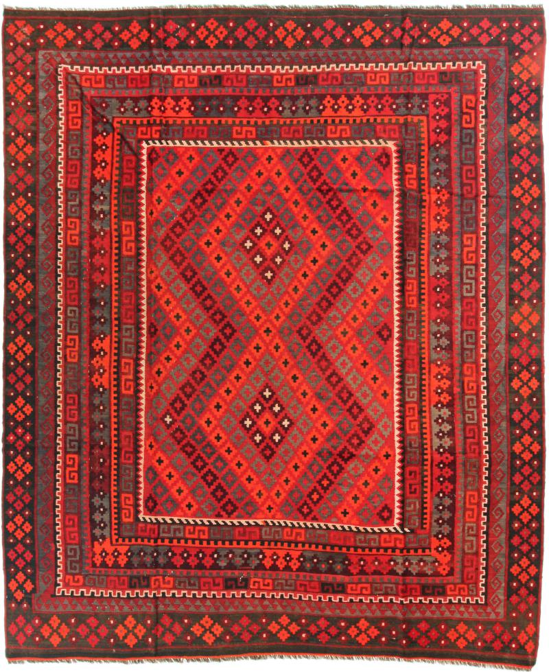 Tapete afegão Kilim Afegão Antigo 294x249 294x249, Tapete persa Tecido à mão