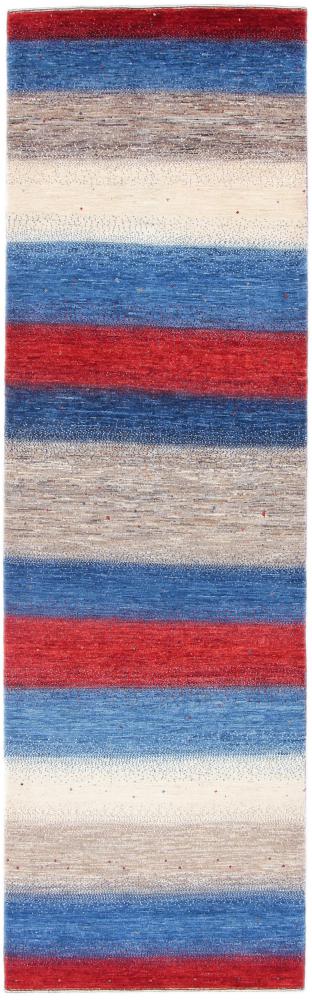 Tapis persan Persan Gabbeh Loribaft Atash 270x80 270x80, Tapis persan Noué à la main