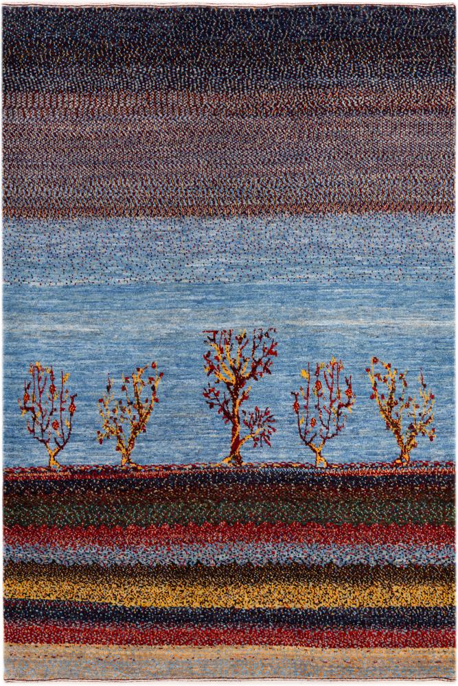 Tapis persan Persan Gabbeh Loribaft Nowbaft 183x124 183x124, Tapis persan Noué à la main