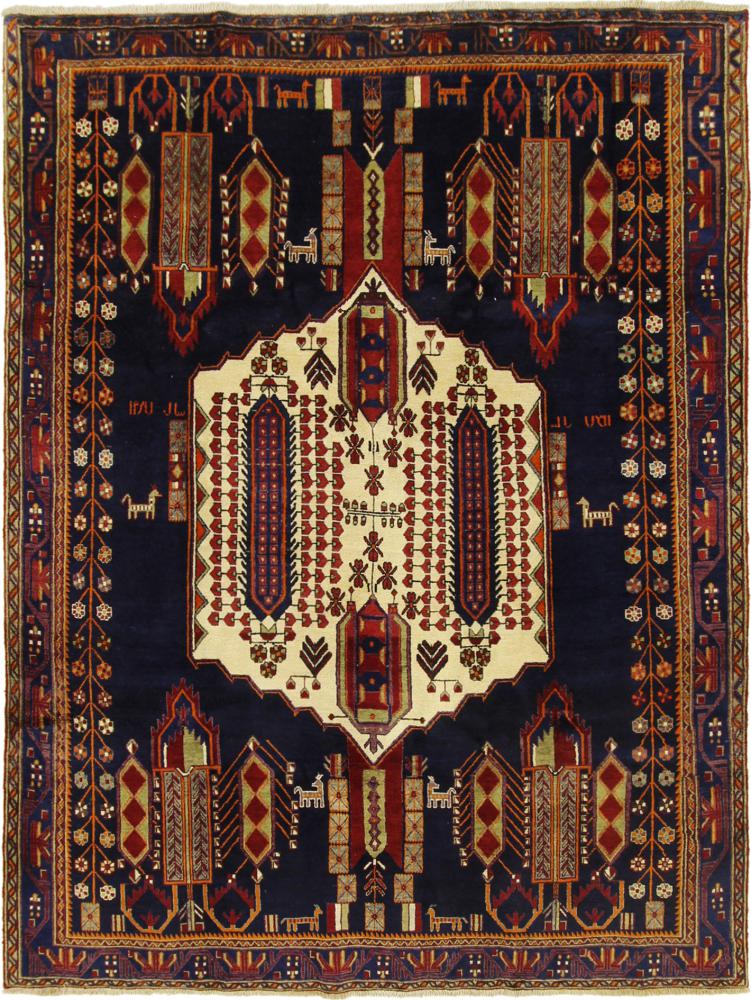 Persisk matta Sirjan 257x191 257x191, Persisk matta Knuten för hand