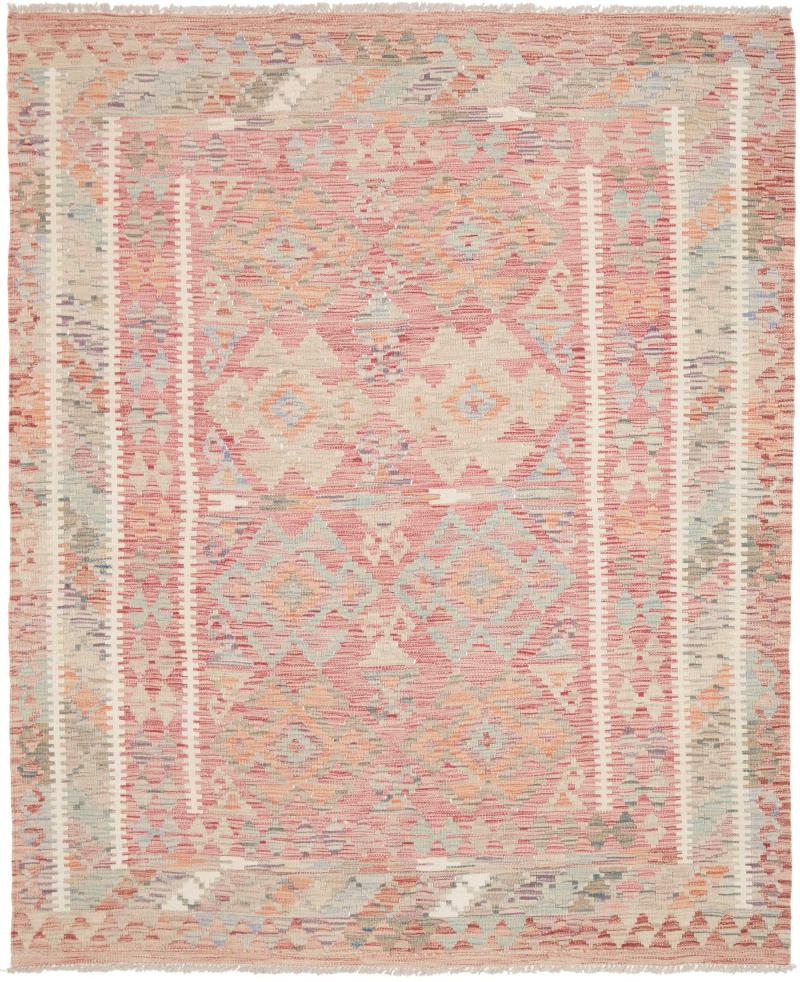 Tapis afghan Kilim Afghan 206x165 206x165, Tapis persan Tissé à la main