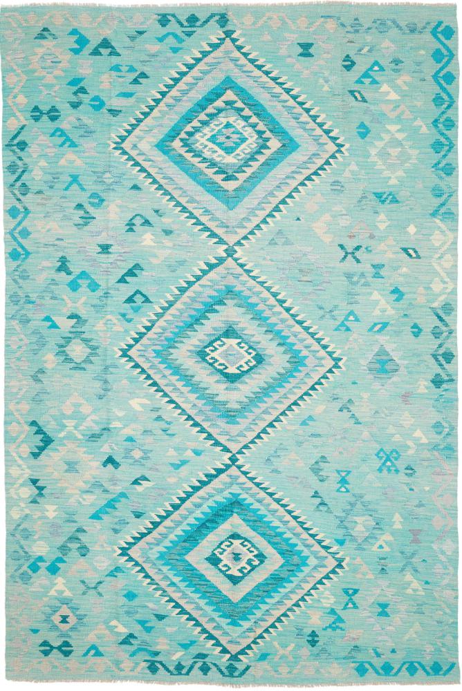 Afgański dywan Kelim Afghan 307x204 307x204, Dywan perski Ręcznie tkany