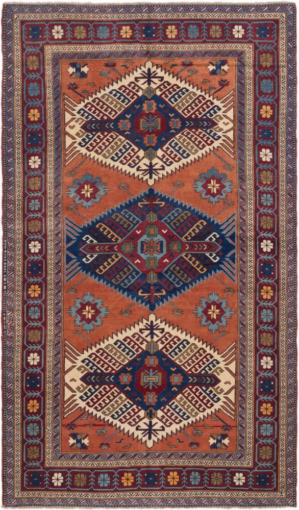 Russisk tæppe Shirwan 250x150 250x150, Persisk tæppe Knyttet i hånden