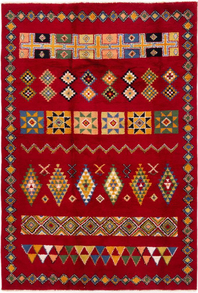 Μαροκινό χαλί Berber Maroccan 302x209 302x209, Περσικό χαλί Οι κόμποι έγιναν με το χέρι