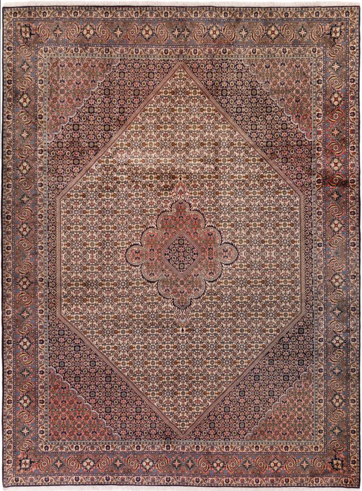Persian Rug Bidjar 13'0"x9'10" 13'0"x9'10", Persian Rug Knotted by hand