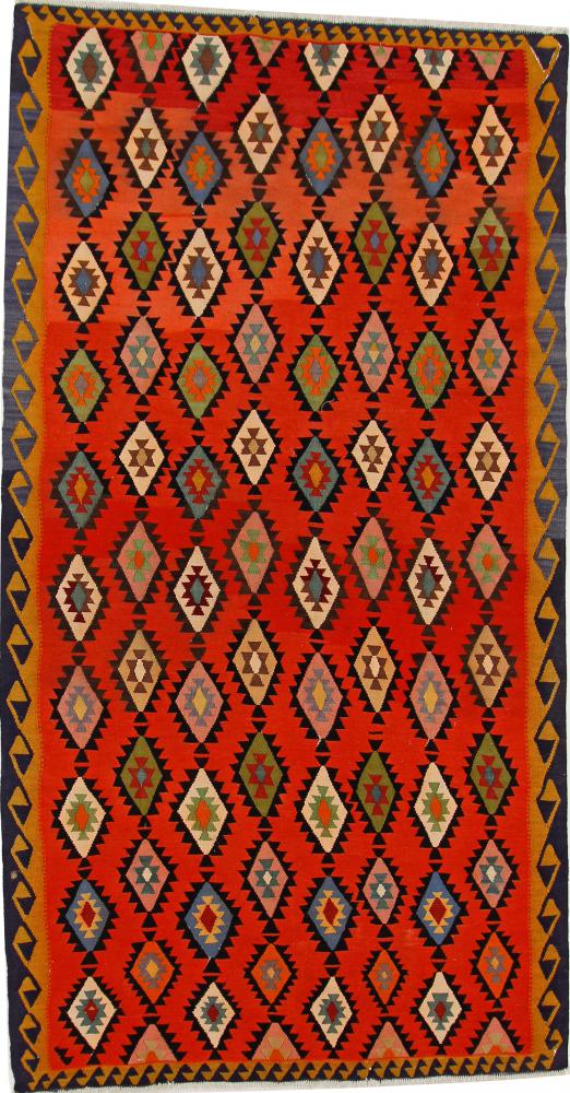 Tapete persa Kilim Fars Azerbaijan Antigo 314x166 314x166, Tapete persa Tecido à mão