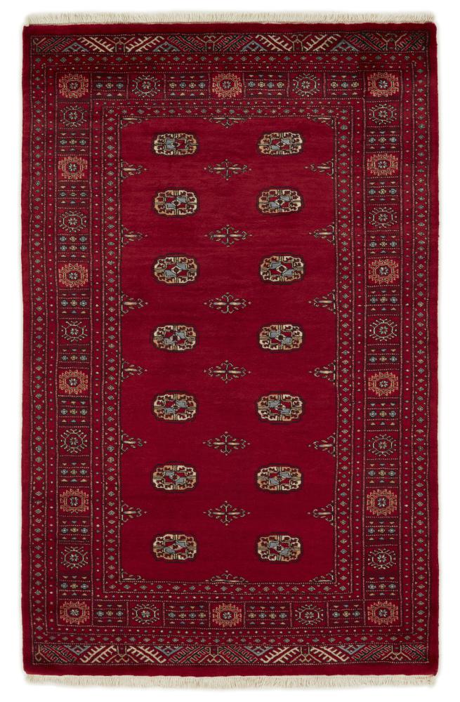 Pakistanischer Teppich Pakistan Buchara 3ply 209x137 209x137, Perserteppich Handgeknüpft