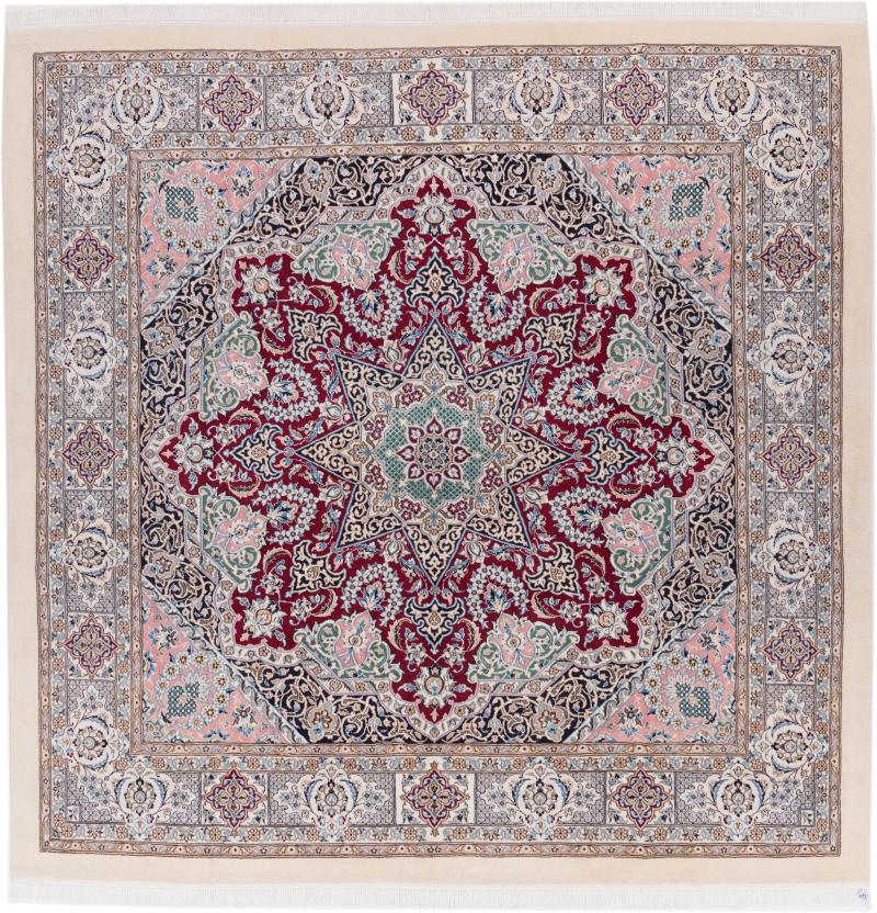 Tapis persan Naïn 9La 299x301 299x301, Tapis persan Noué à la main