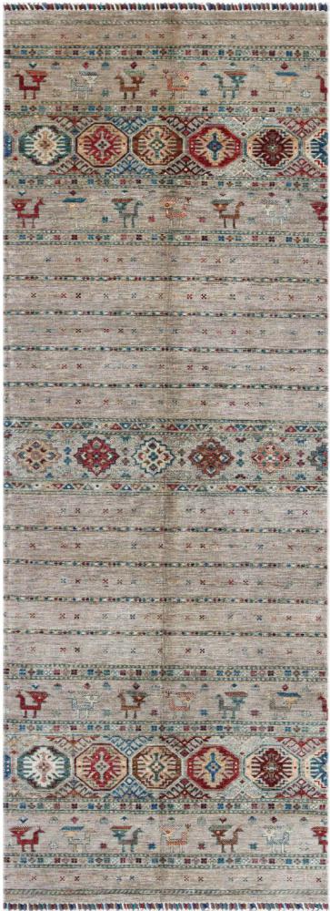 Pakistaans tapijt Arijana Shaal 340x120 340x120, Perzisch tapijt Handgeknoopte