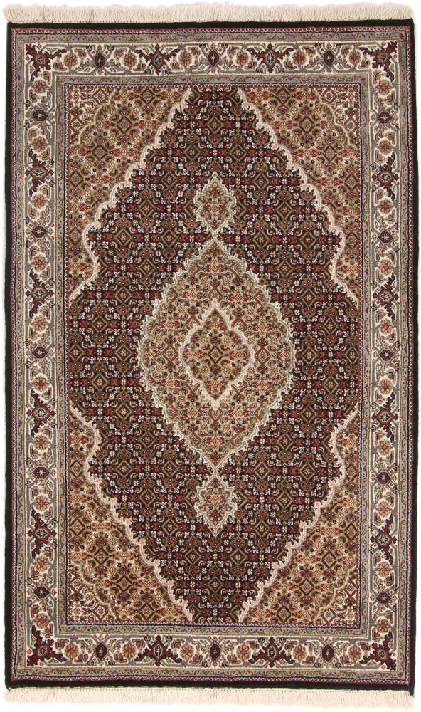 Tapis indien Indo Tabriz 182x112 182x112, Tapis persan Noué à la main