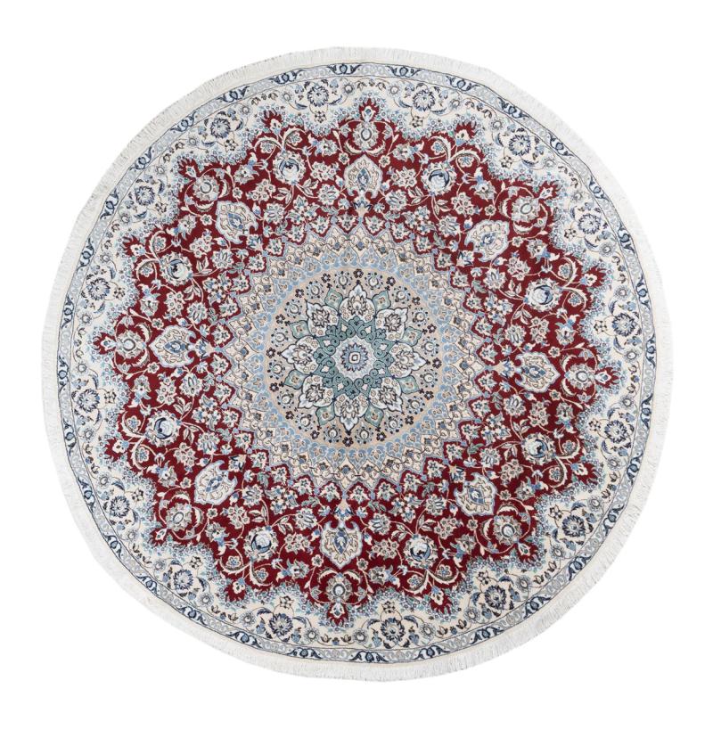 Persian Rug Nain 9La 247x245 247x245, Persian Rug Knotted by hand
