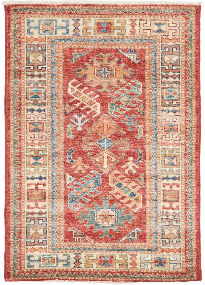 Πακιστανικό χαλί Kazak Royal 98x68 98x68, Περσικό χαλί Χειροποίητο με κόμπους