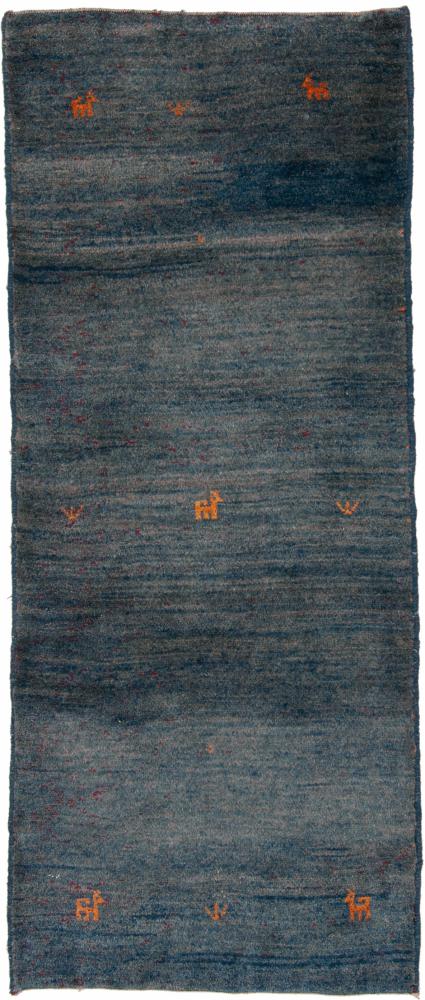 Persian Rug Persian Gabbeh 6'4"x2'7" 6'4"x2'7", Persian Rug Knotted by hand